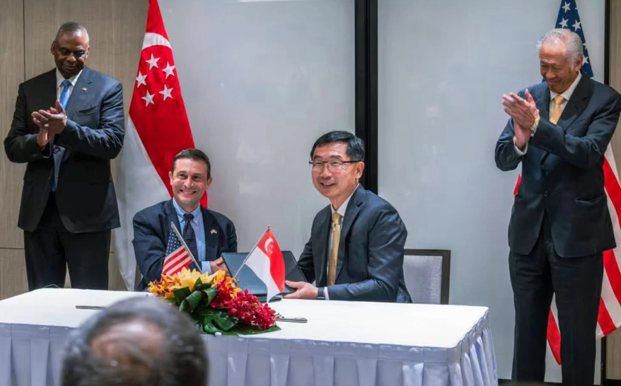 An agreement between the U.S. and Singapore