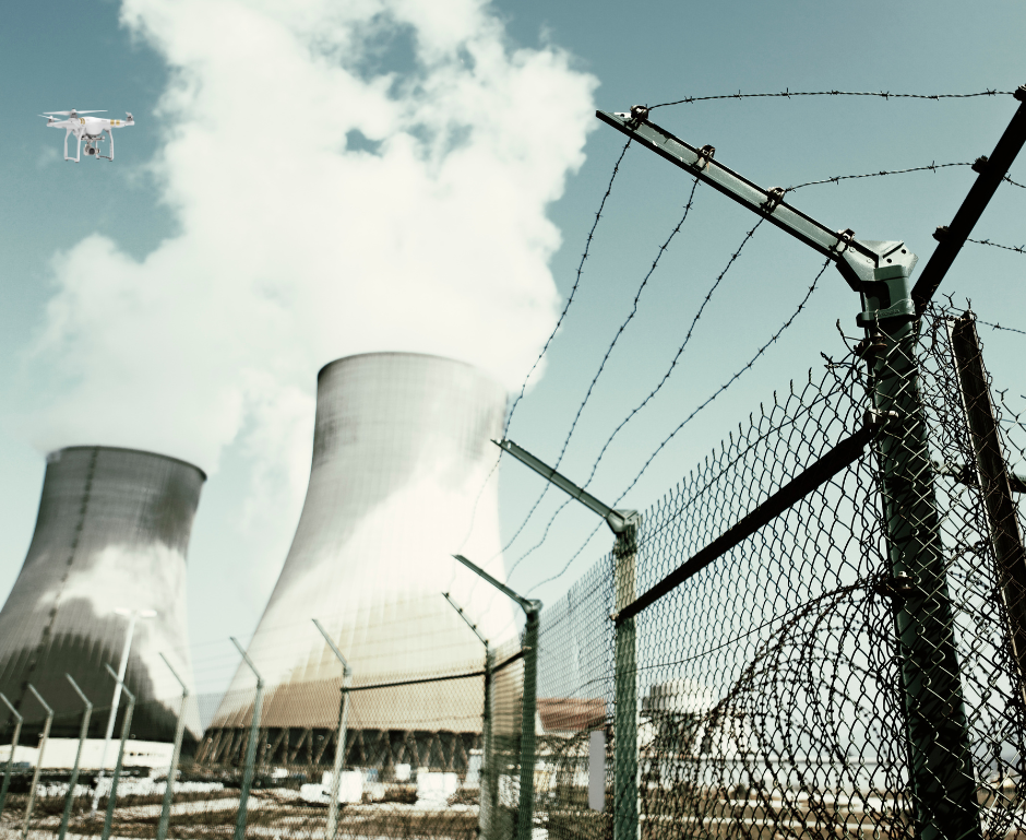 Critical Infrastructure invaded by drone